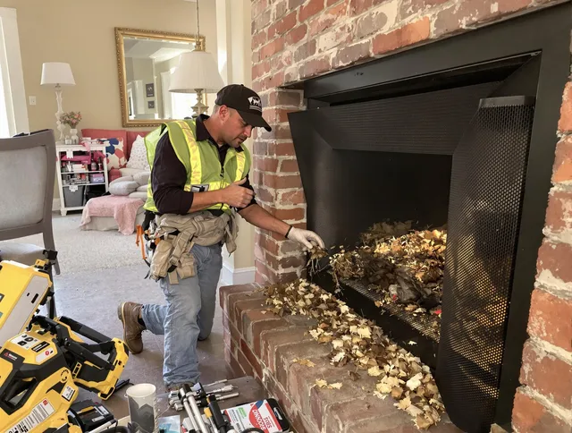 Safe screening installation by Lauderhill Chimney Sweep in Lauderhill, FL