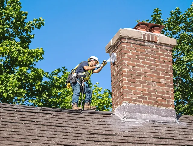 Lauderhill Chimney Sweep performing an inspection with advanced tools in Lauderhill, FL