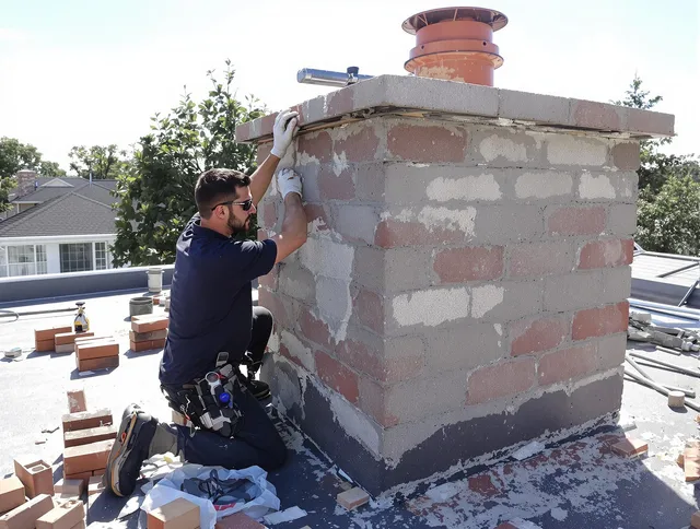 Advanced chimney repair process by Lauderhill Chimney Sweep in Lauderhill, FL