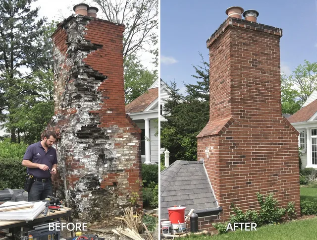 Lauderhill Chimney Sweep performing a full chimney restoration in Lauderhill, FL