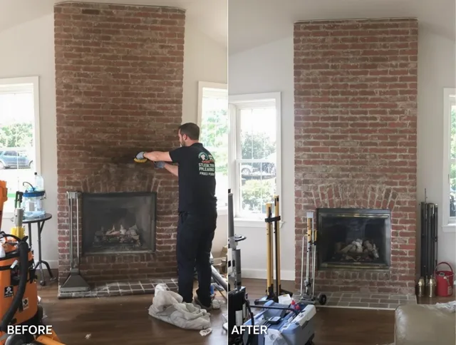 Finished chimney sweeping service by Lauderhill Chimney Sweep in Lauderhill, FL