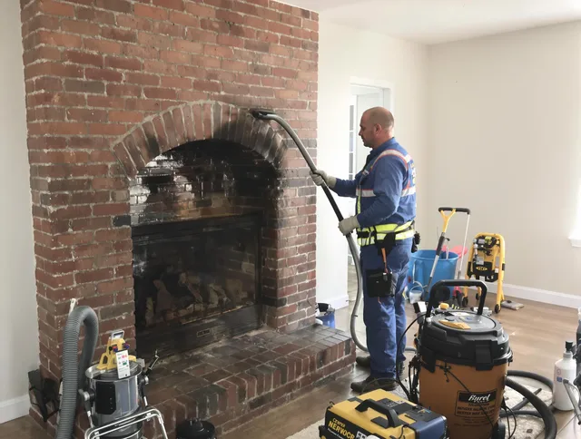 Lauderhill Chimney Sweep expert performing detailed chimney sweep in Lauderhill, FL