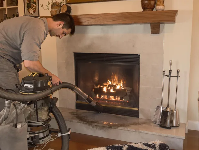 Routine fireplace upkeep by Lauderhill Chimney Sweep in Lauderhill, FL