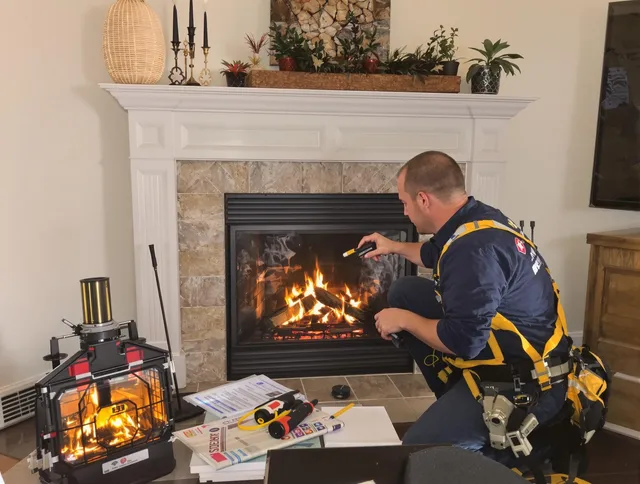 Safety-focused fireplace inspection by Lauderhill Chimney Sweep in Lauderhill, FL